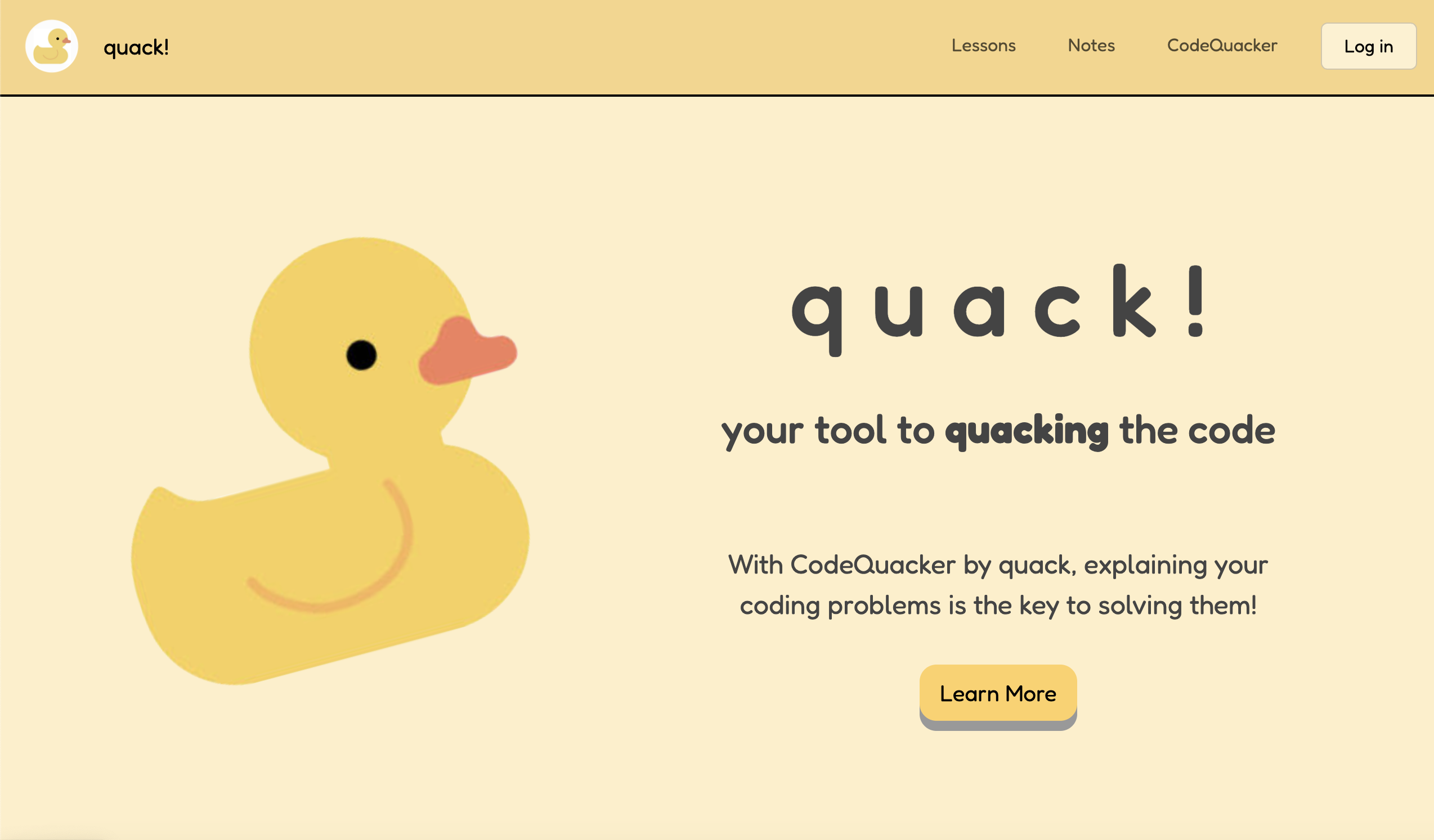 Quack! project screenshot